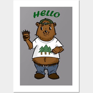 Hello, Bear Posters and Art